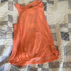 Orange tank top